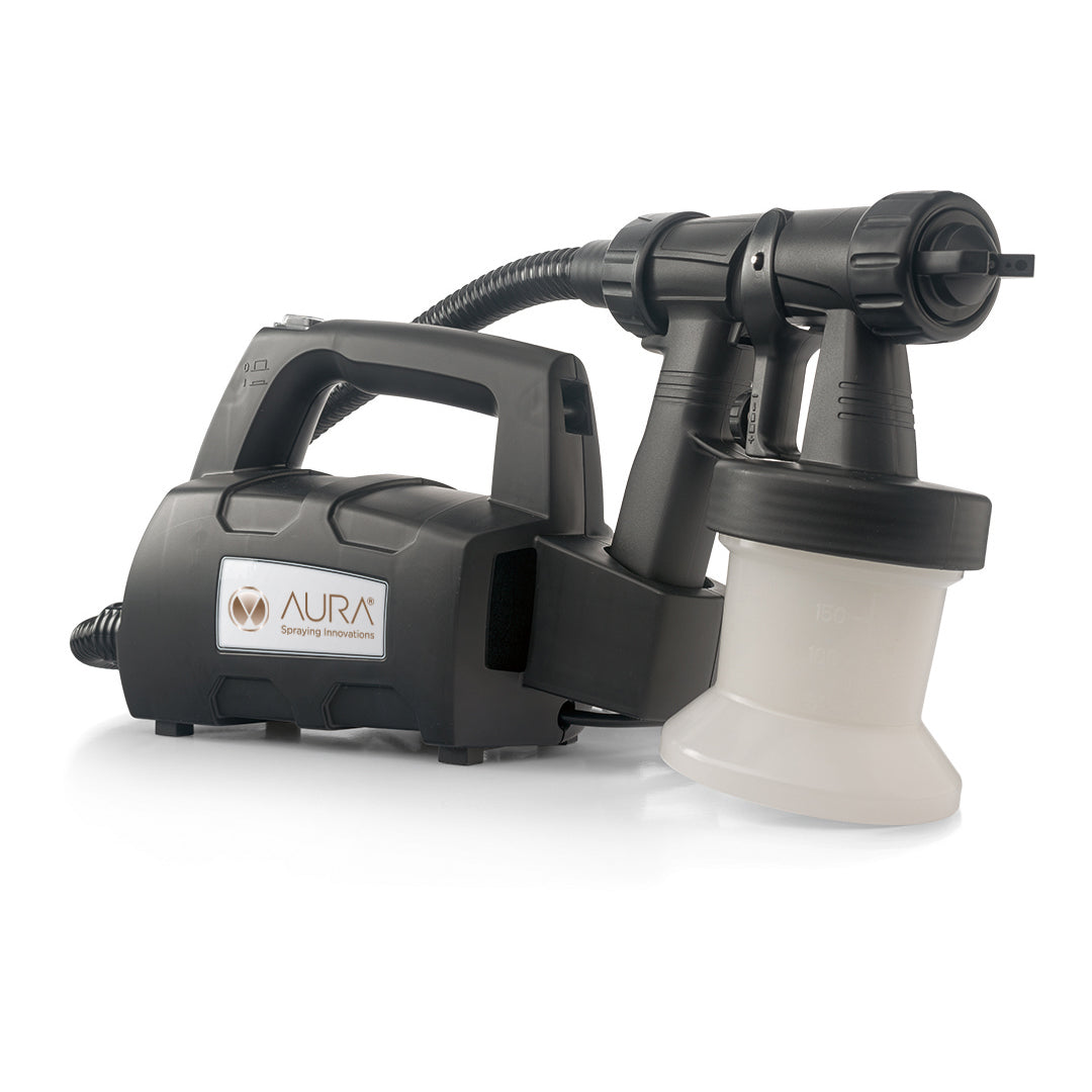 Image of Mobile Spray Tan machine, with spray gun holder held upright