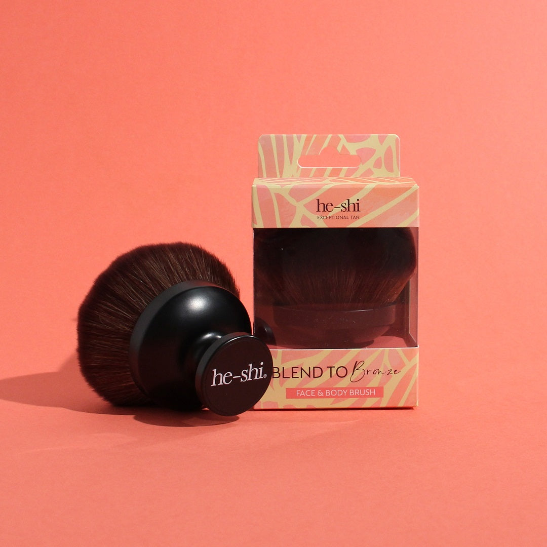 Photo of He-Shi Blend to Bronze Brush with box