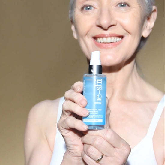 Video showing how to apply H2O Facial Mist