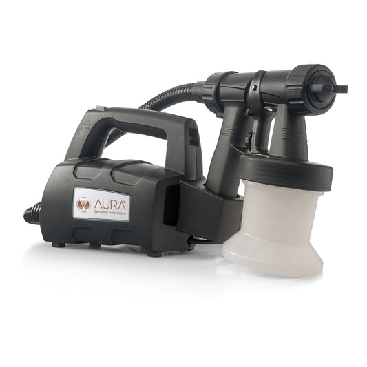 Image of Mobile Spray Tan machine, with spray gun holder held upright